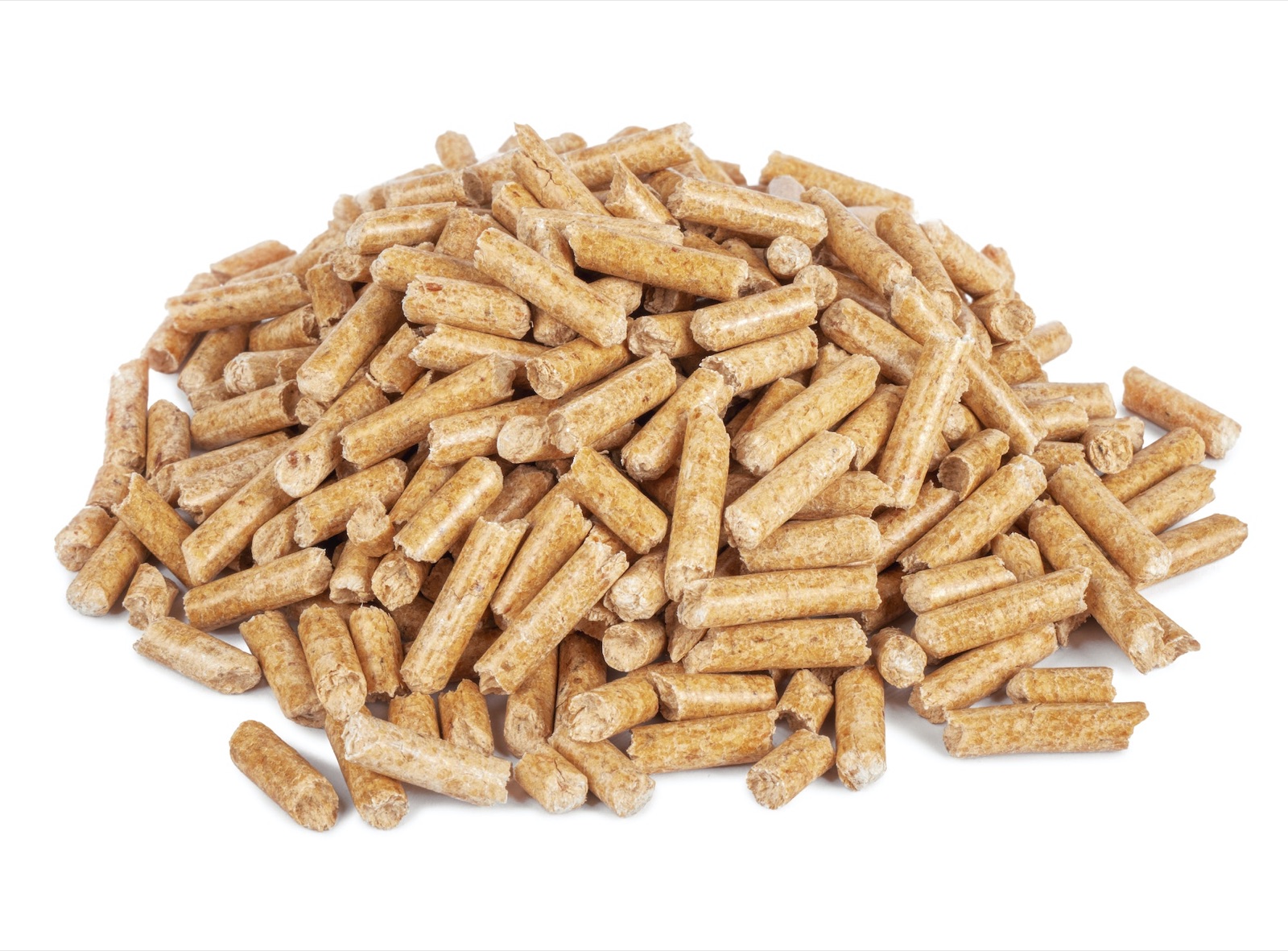 Holzpellets für eine Pelletheizung