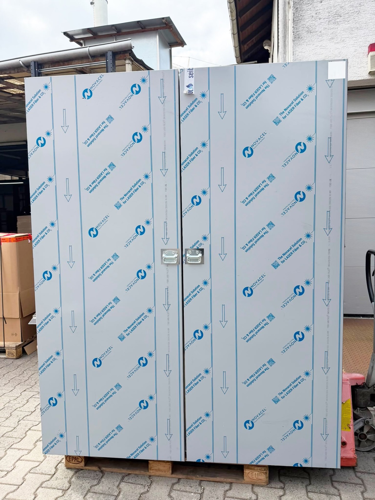 Honigkühlschrank aus Edelstahl